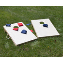 4' x 2' Regulation Size Solid Wood Cornhole Toss Game Set with 8 Bean Bags