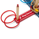 Loop Hoop Ring Toss Game Set with Rope Rings, Plastic Rings and Carrying Bag