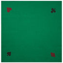 40" x 40" Casino Poker Card Playing Tabletop Felt Layout Mat